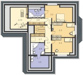 Poddasze projektu - Kansas DCP148