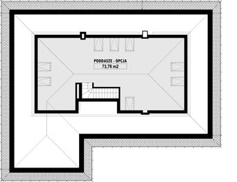 Poddasze projektu - E-151