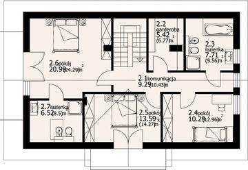 Poddasze projektu - Chabrowo mg