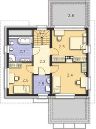 Poddasze projektu - Essen II DCP214a