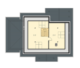 Poddasze projektu - Lucia VI DCB88e