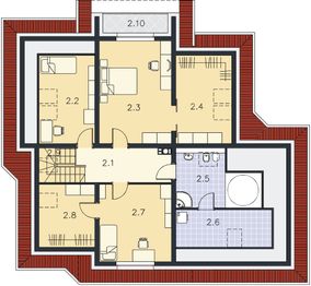 Poddasze projektu - Florencja III DCP210b