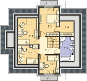 Poddasze projektu - Dijon IV DCP234c