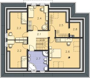 Poddasze projektu - Bolonia DCP270