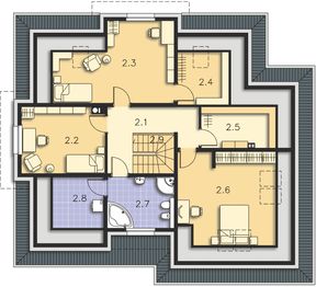 Poddasze projektu - Bolonia II DCP270a