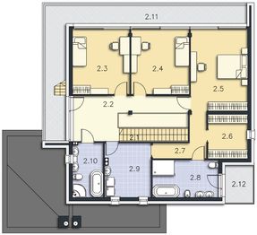 Piętro 1 projektu - Ford DCP272