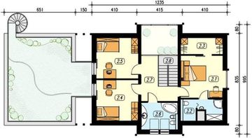 Poddasze projektu - Awokado