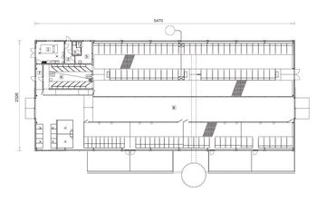 Rzut parteru projektu - O-01