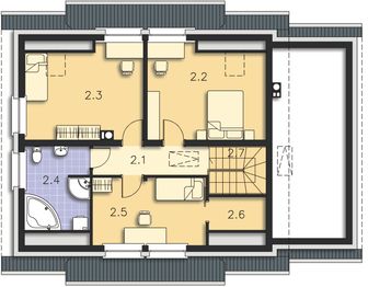 Poddasze projektu - Wenecja II DCP42d