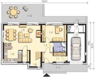 Parter projektu - Santos II DCP308a