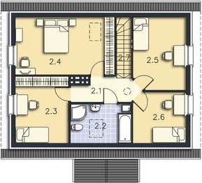 Poddasze projektu - Norfolk LMP03