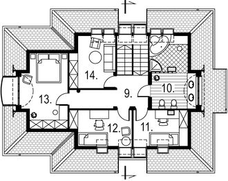 Poddasze projektu - Garda alfa