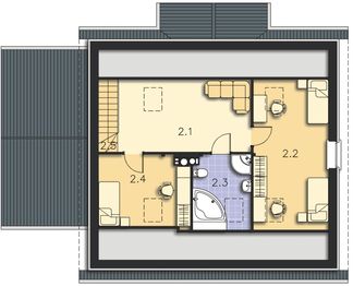 Poddasze projektu - Dortmund LMP126