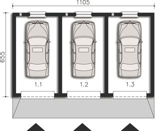 Parter projektu - Garaż G10
