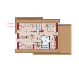 Poddasze projektu - Patryk III G1 energo