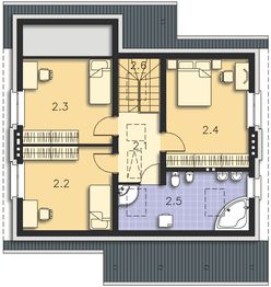 Poddasze projektu - Nicea II LMP51a