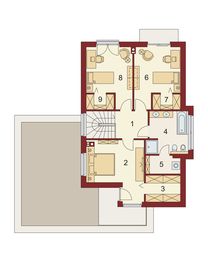 Piętro 1 projektu - Demeter 2 PS