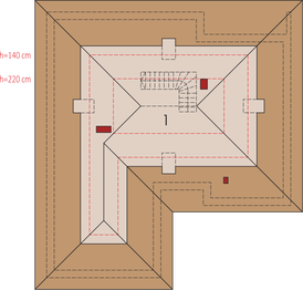 Poddasze projektu - Astrid II G2 (mała) energo