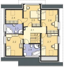 Poddasze projektu - Gandawa LMP243