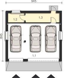 Parter projektu - Garaż G13