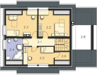 Poddasze projektu - Hudson IV LMP42c