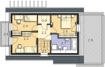 Poddasze projektu - Tacoma LMP240