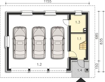 Parter projektu - Garaż G37