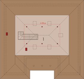 Poddasze projektu - Linda G1