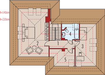 Poddasze projektu - Walentyna