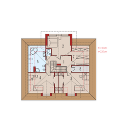 Poddasze projektu - Wiga II