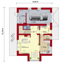 Parter projektu - Dom w Arizonie