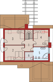 Poddasze projektu - Nastka G1