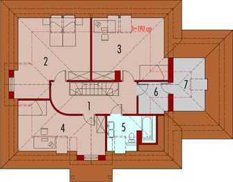 Poddasze projektu - Arkadia G1