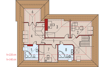Poddasze projektu - Jurand