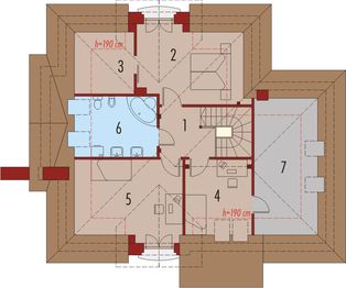 Poddasze projektu - Irena G1