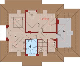 Poddasze projektu - Iwa G1