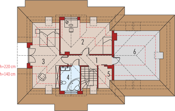 Poddasze projektu - Iwa G2