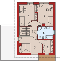 Piętro 1 projektu - Hilda G1