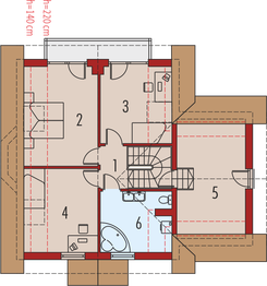 Poddasze projektu - Karolinka G1