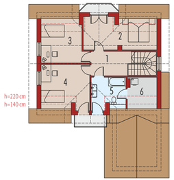 Poddasze projektu - Wiolka G1