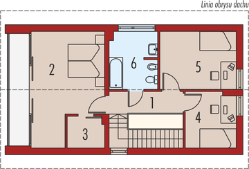 Piętro 1 projektu - Mika