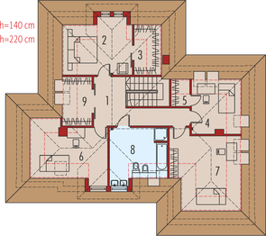 Poddasze projektu - Nasturcja G2