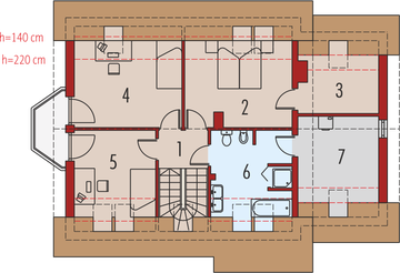 Poddasze projektu - Olcia G1