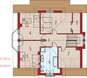Poddasze projektu - Sasanka