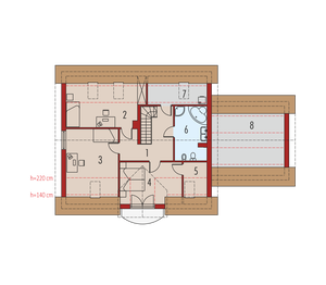 Poddasze projektu - Wisienka G2