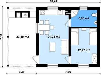 Parter projektu - G246 - Budynek rekreacji indywidualnej