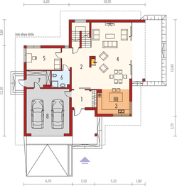 Parter projektu - Nati G2 (z piwnicą)