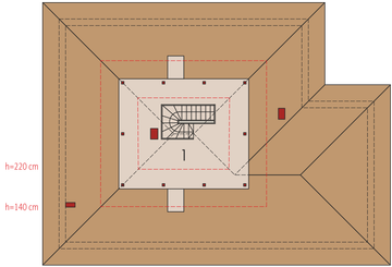 Poddasze projektu - Flori III G1 (wersja A) economic