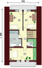Poddasze projektu - Agora Zielona 77