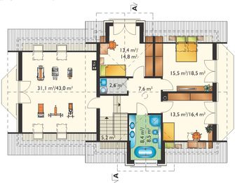 Poddasze projektu - Celesta Hera G2 (1483)